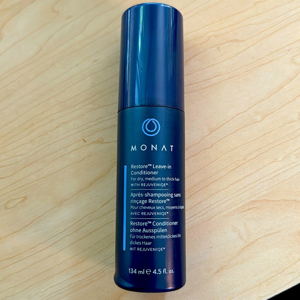 New UNUSED Monat Restore Leave-in Conditioner
